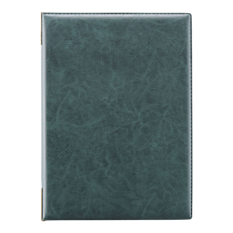 えいむ レザータッチメニューブック LB-402(中)グリーン 1袋(ご注文単位1袋)【直送品】