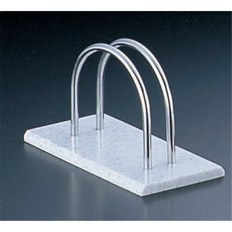 マービー　メニューブック立て　丸型 MS-150S　シルバー 1箱（ご注文単位1箱）【直送品】