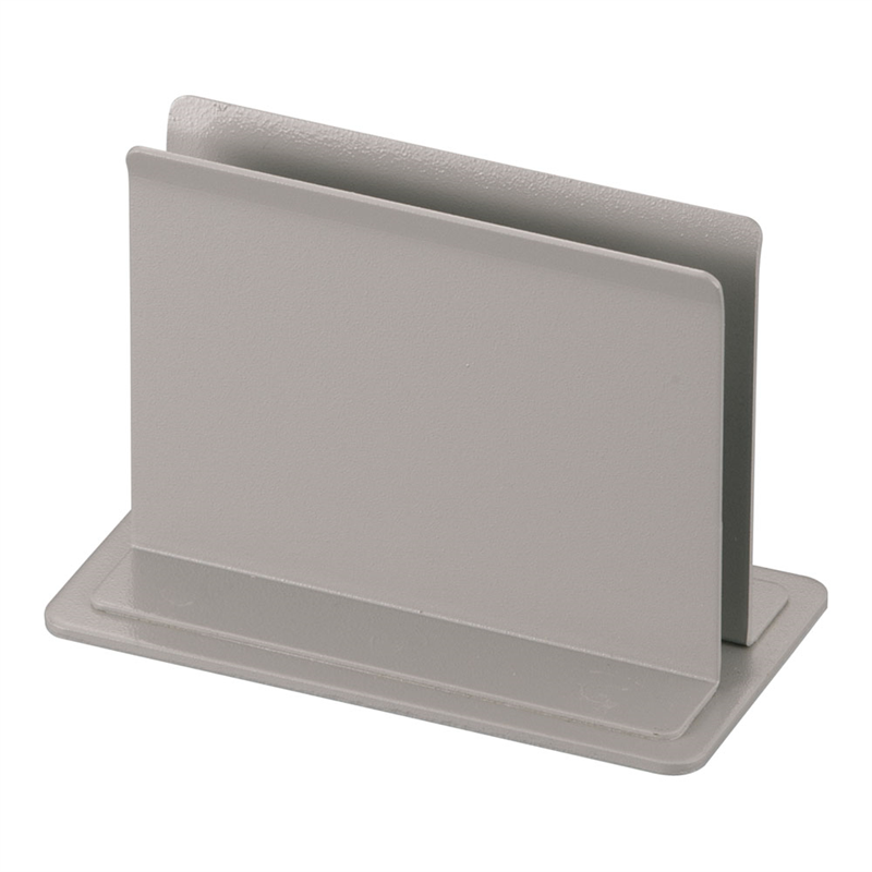 えいむ メタルブックスタンド BS-22 小 グレー 1袋(ご注文単位1袋)【直送品】