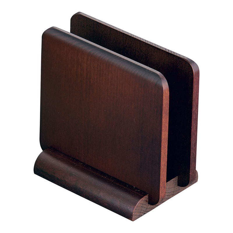 木製 メニュースタンド 15240 (ブラウン) 1箱(ご注文単位1箱)【直送品】