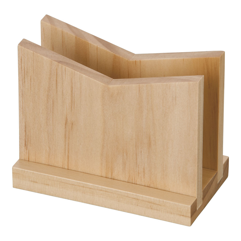 えいむ 木製メニュー立て BS-8 白木 1袋(ご注文単位1袋)【直送品】