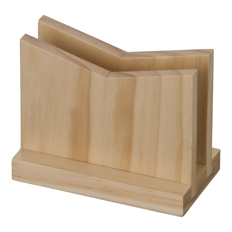 えいむ 木製メニュー立て BS-9 白木 1袋(ご注文単位1袋)【直送品】