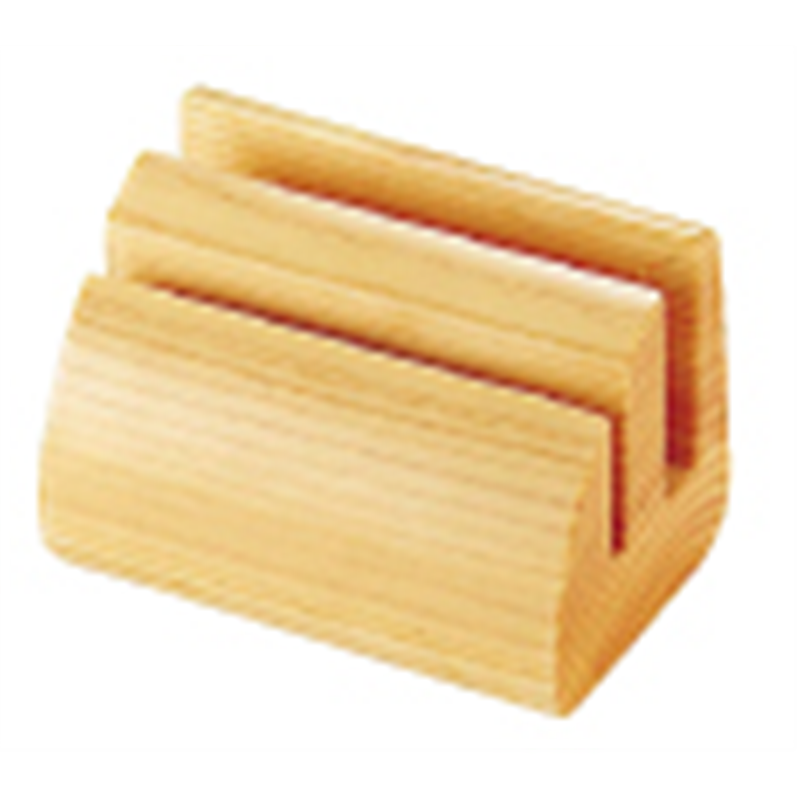 桧居酒屋メニュー立(2枚差し) 1袋(ご注文単位1袋)【直送品】