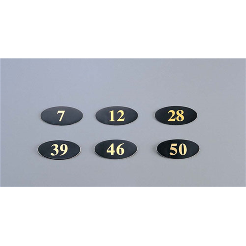 テーブルナンバーサイン WL28 数字 1袋(ご注文単位1袋)【直送品】