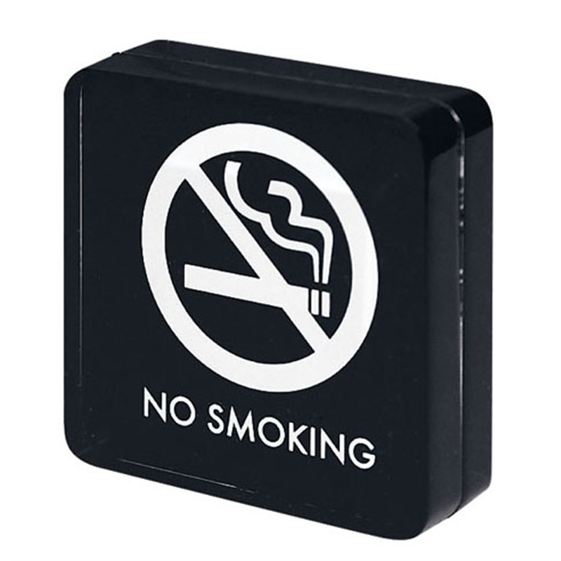 シンビ　禁煙サイン　SS-116（片面）  1箱（ご注文単位1箱）【直送品】