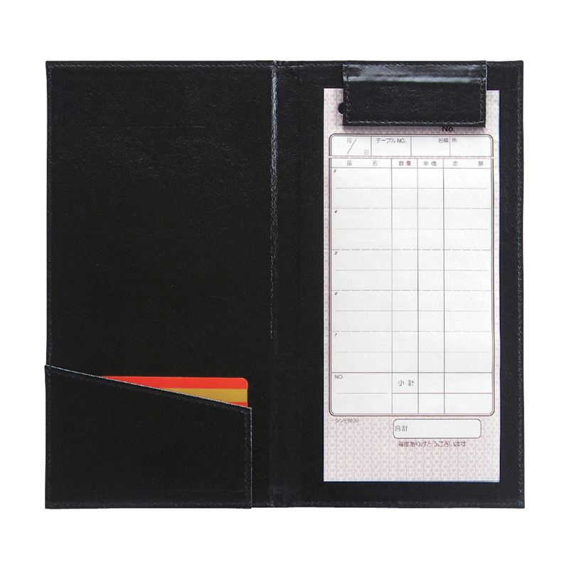 シンビ　伝票ホルダー（マグネット式） EMS-5　ブラック 1袋（ご注文単位1袋）【直送品】