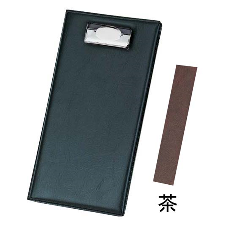 シンビ　伝票ホルダー AC-7N　茶 1袋（ご注文単位1袋）【直送品】