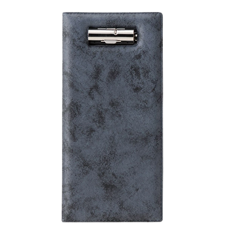 えいむ　ビニール二ッ折伝票ホルダー BH-101　グレー 1袋（ご注文単位1袋）【直送品】