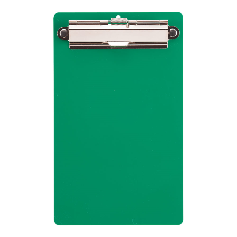 アクリル会計クリップ　〈中〉　グリーン  1袋（ご注文単位1袋）【直送品】