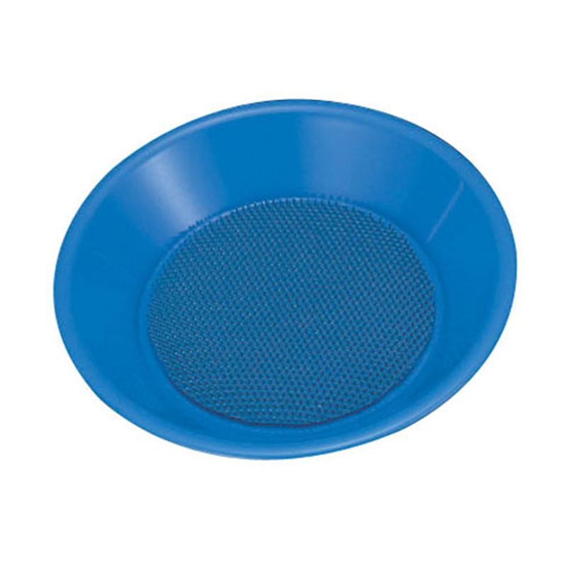 PP　丸型カルトンマット付（つり銭受け） 青 1袋（ご注文単位1袋）【直送品】