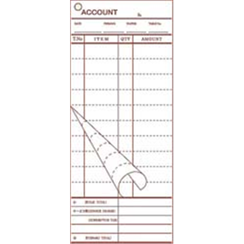 会計伝票　2枚複写　K612 （50枚組×20冊入） 1個（ご注文単位1個）【直送品】