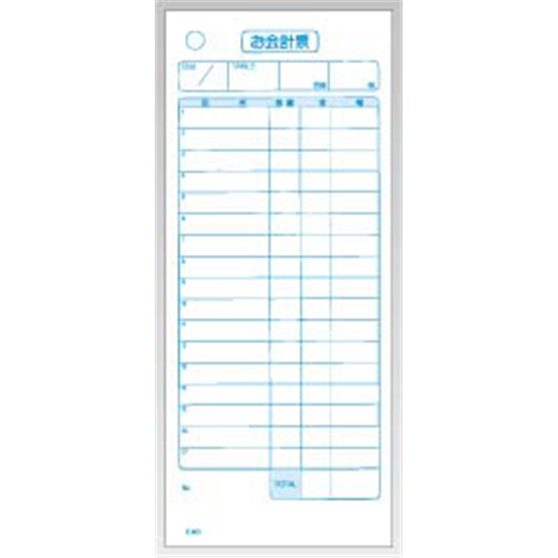 会計伝票　単式　K405 （20冊入） 1箱（ご注文単位1箱）【直送品】