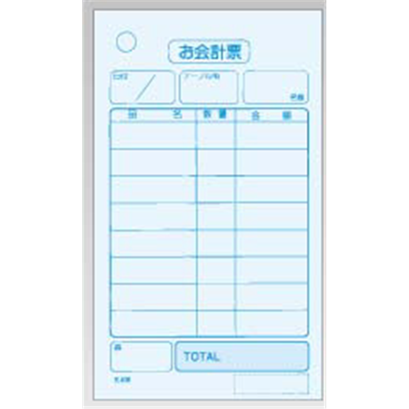 会計伝票　単式　K408N （20冊入） 1箱（ご注文単位1箱）【直送品】