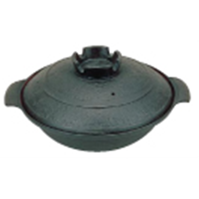 五進　鉄　寄せ鍋　（内面茶ホーロー仕上） 30cm 1箱（ご注文単位1箱）【直送品】