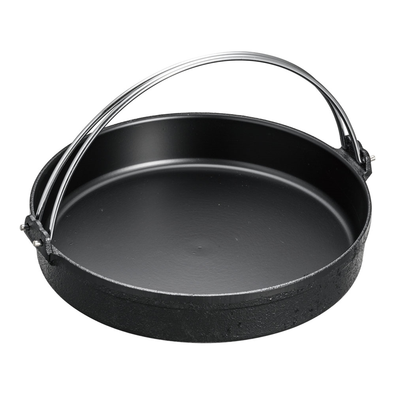 トキワ　鉄すきやき鍋　黒ツル付 28cm 1箱（ご注文単位1箱）【直送品】