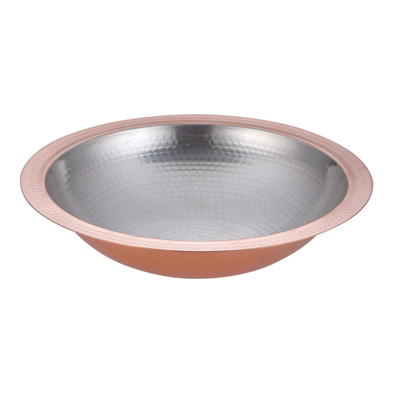 SA　銅　うどんすき鍋（槌目入） 33cm 1袋（ご注文単位1袋）【直送品】