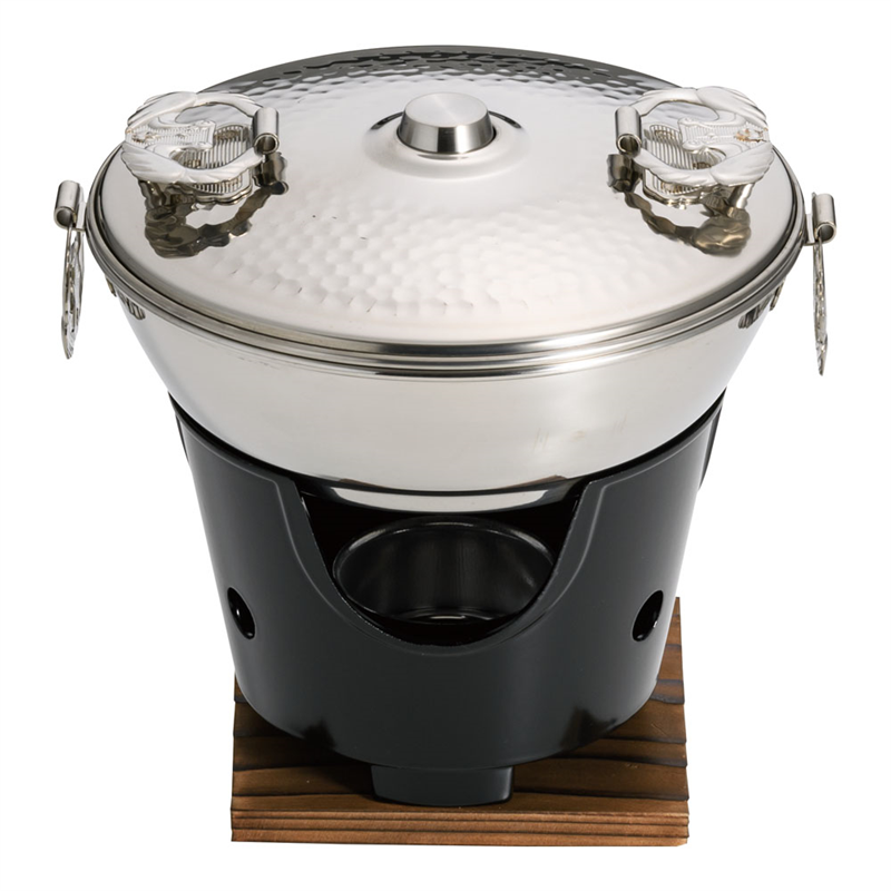 18-8ミニしゃぶしゃぶ鍋セット  1個（ご注文単位1個）【直送品】