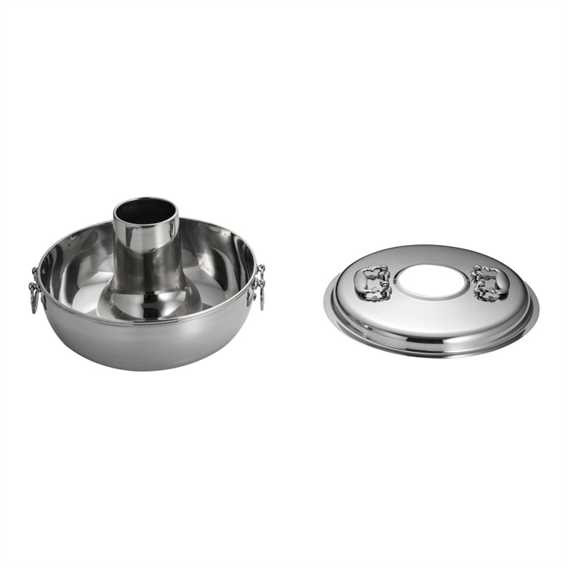 NS18-8しゃぶしゃぶ鍋 27cm 1箱（ご注文単位1箱）【直送品】