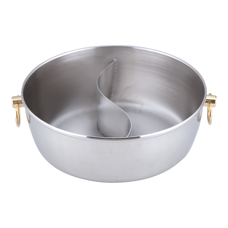 ロイヤル　クラデックス　しゃぶしゃぶ鍋 CQCW-300S（中仕切付） 1箱（ご注文単位1箱）【直送品】