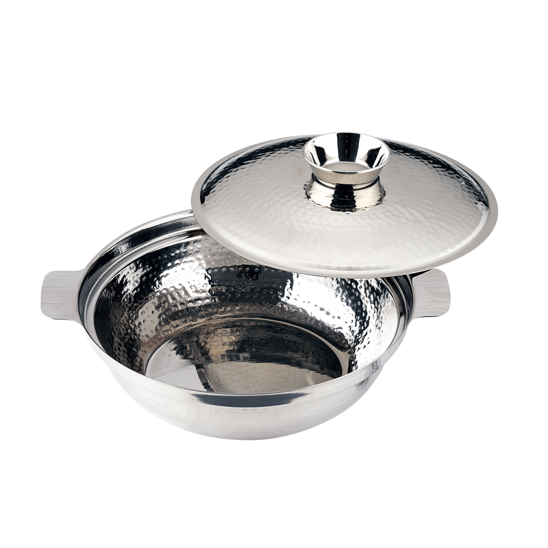 UK　18-0ちり鍋（ツチ目入） 15cm 1個（ご注文単位1個）【直送品】