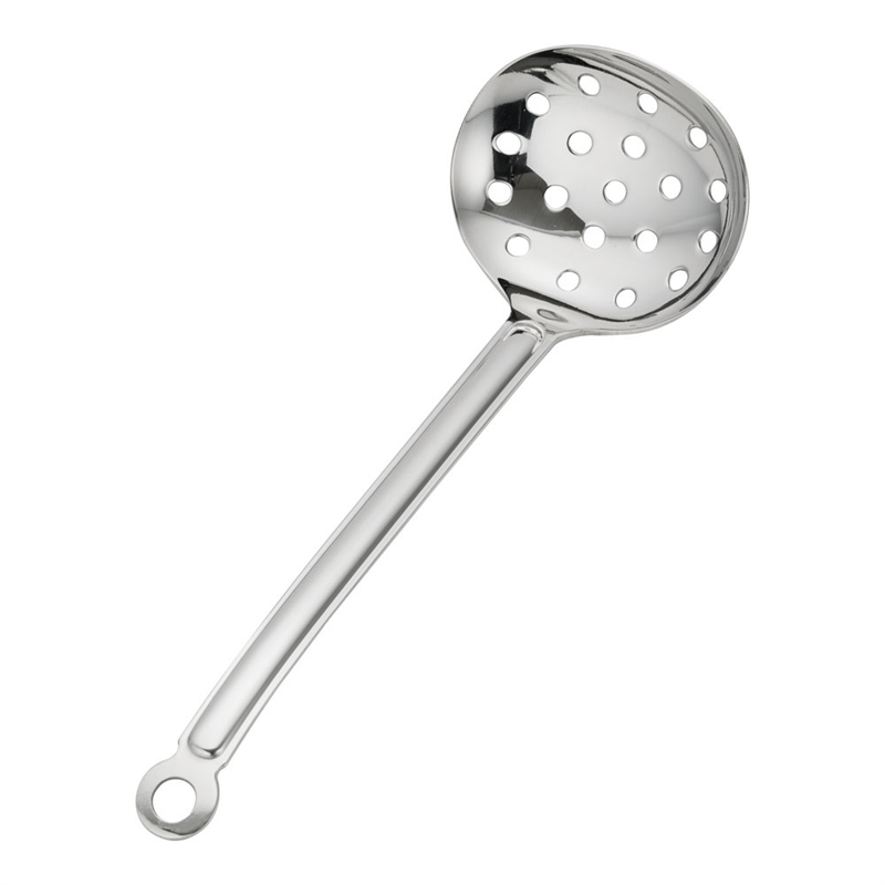 18-8食道楽 穴明お玉 小 1袋(ご注文単位1袋)【直送品】