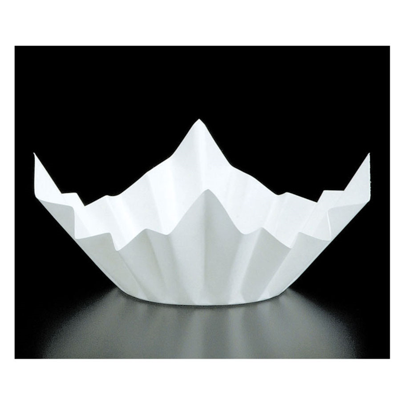 ミニ色和紙鍋（250枚入） 白色　SKA148 1箱（ご注文単位1箱）【直送品】