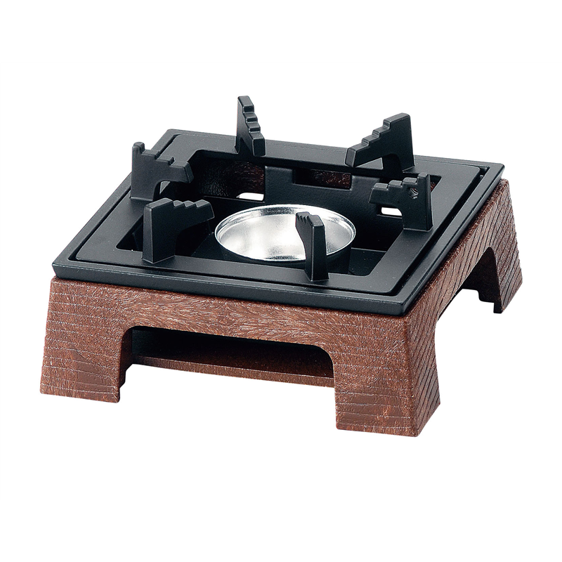 アルミ民芸こんろ　A-1 茶　M11-089 1袋（ご注文単位1袋）【直送品】