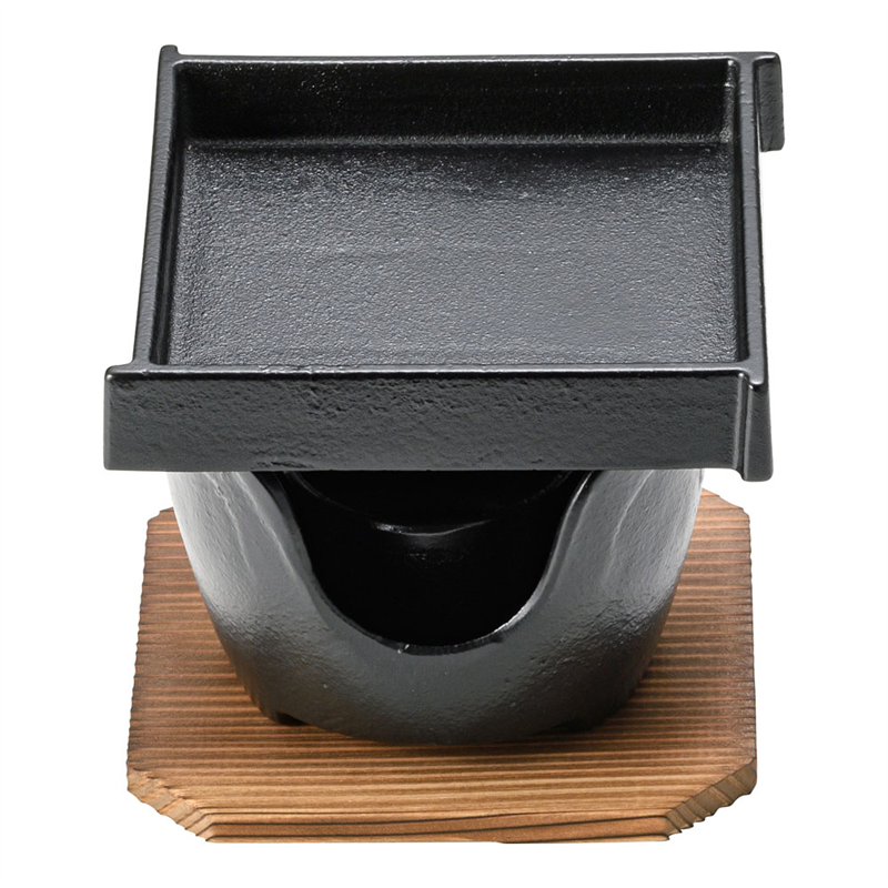 （S）卓上焼　ミニ皿セット　　　　角  1箱（ご注文単位1箱）【直送品】