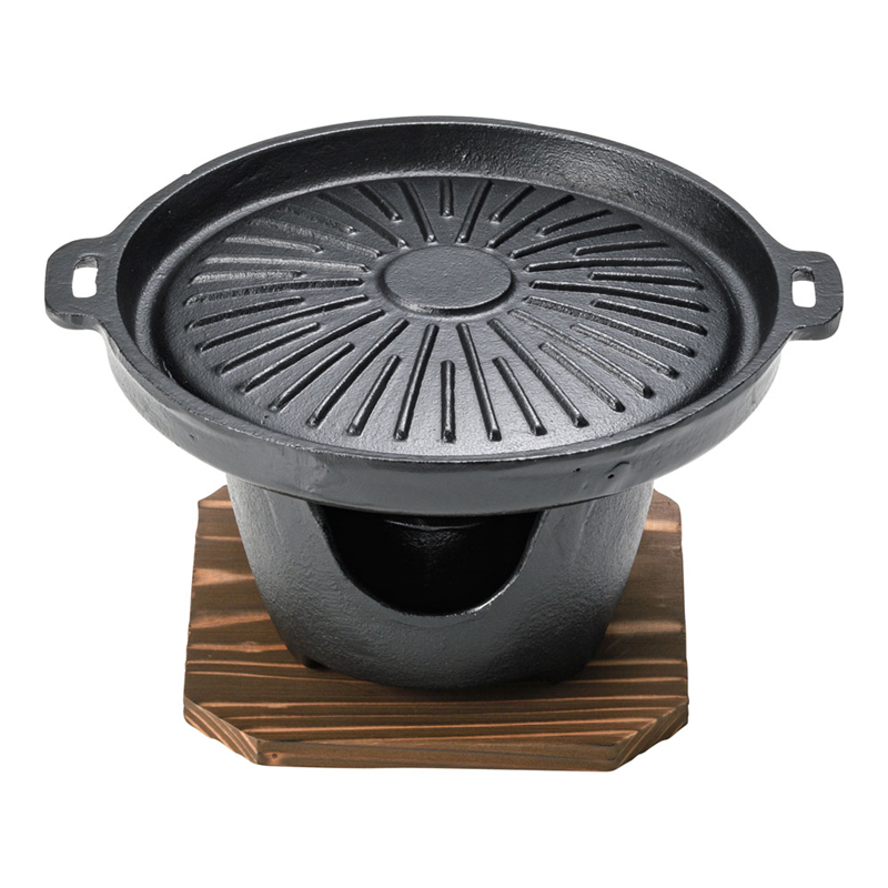 【直送品】（Ｓ）卓上焼ミニ皿セット　ジンギスカン