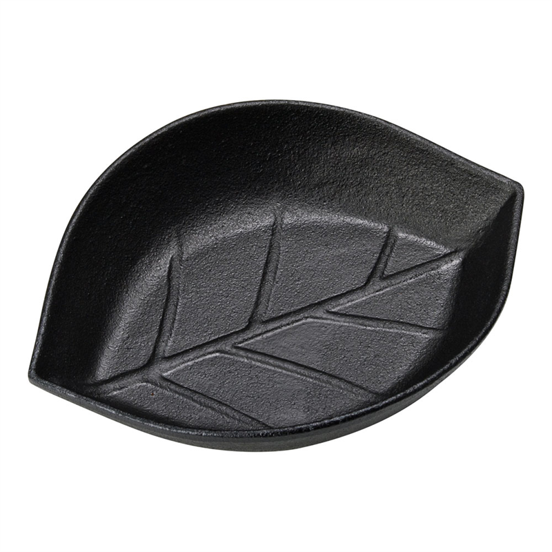 IK　鉄　木の葉皿　小  1箱（ご注文単位1箱）【直送品】