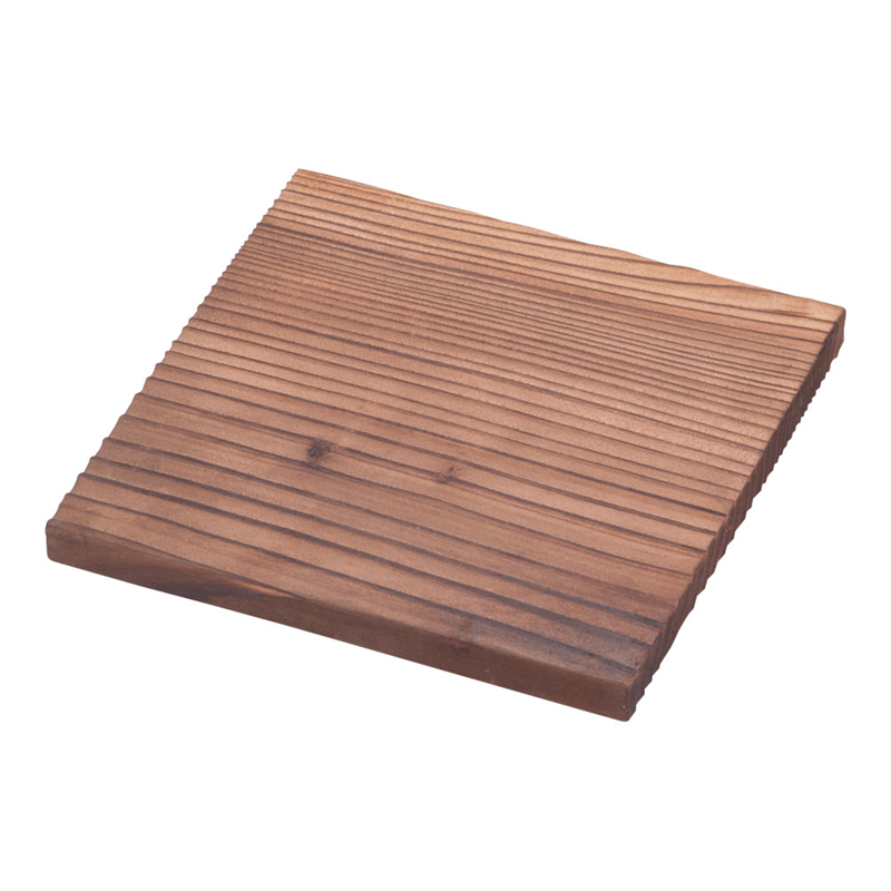 焼杉　角敷板 13cm 1個（ご注文単位1個）【直送品】