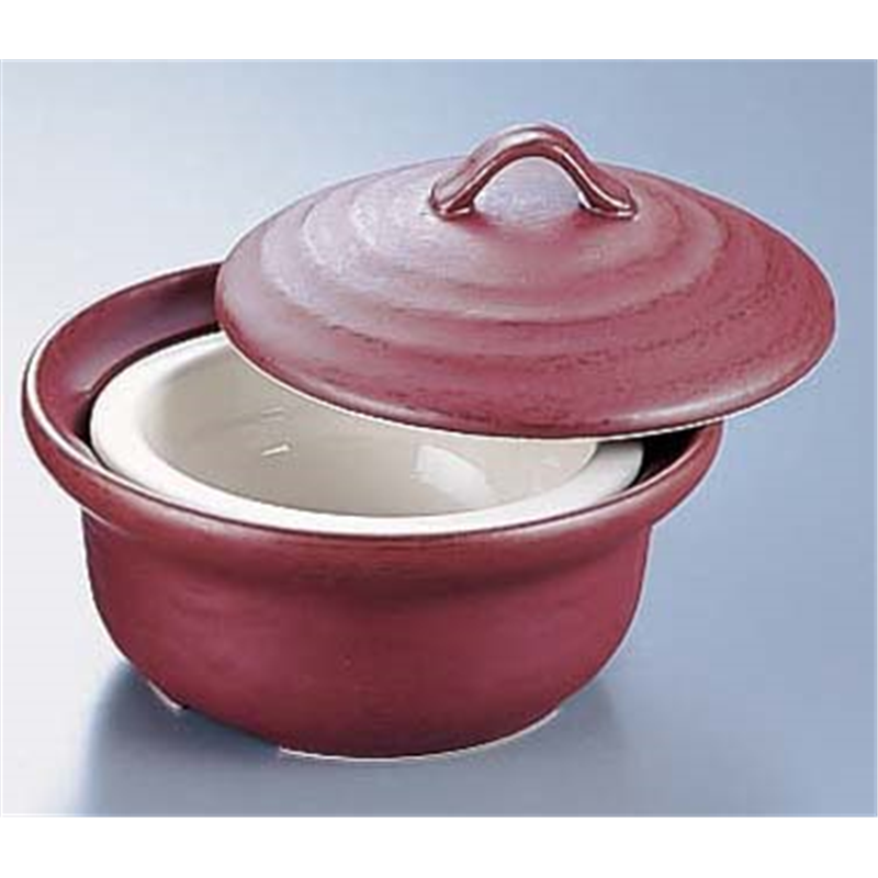 うるわし　萬来鍋 赤 1箱（ご注文単位1箱）【直送品】