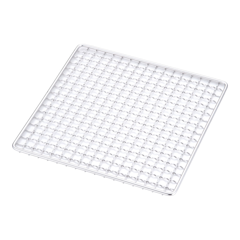 SA18-8飛騨コンロ用　クリンプ目金網 7号用　（200×200） 1袋（ご注文単位1袋）【直送品】