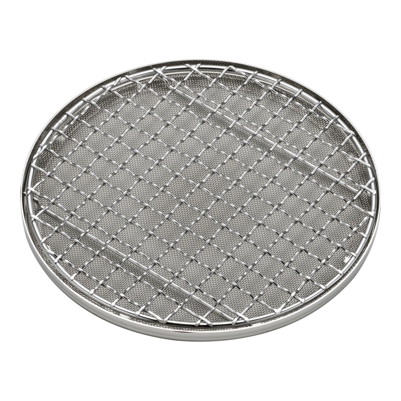 18-8海鮮耐熱アミ　丸型セット  1袋（ご注文単位1袋）【直送品】