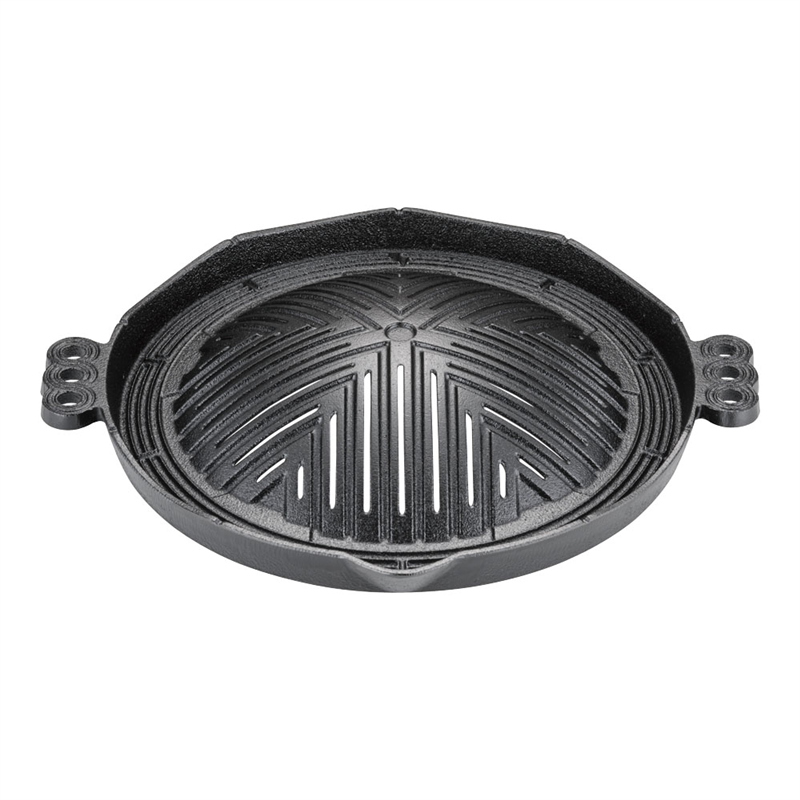 （S）　鉄ジンギス鍋 穴明　29cm 1箱（ご注文単位1箱）【直送品】