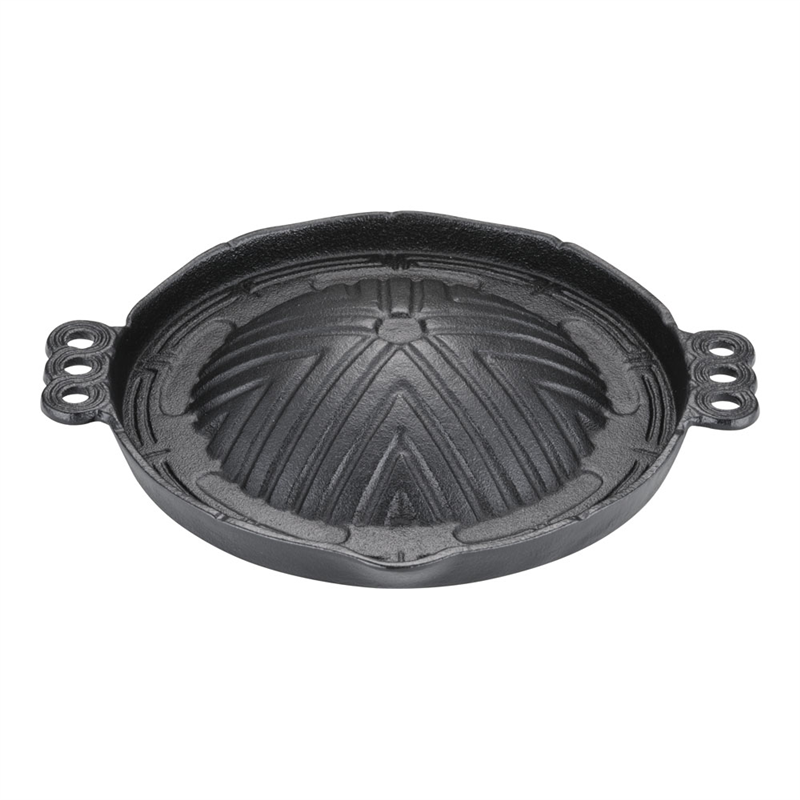 【直送品】（Ｓ）　鉄ジンギス鍋 穴無　２２ｃｍ