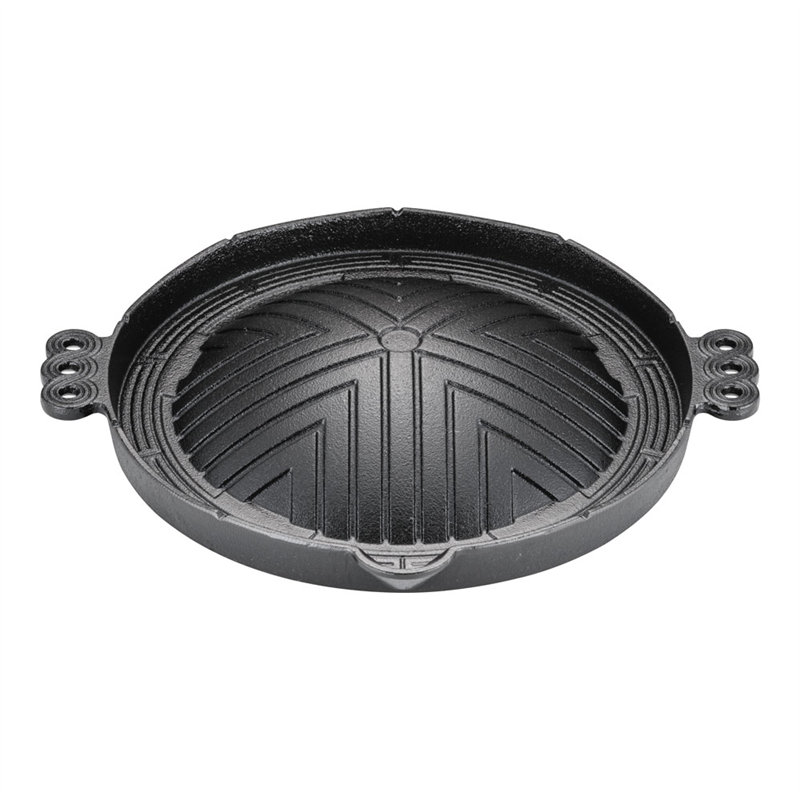 （S）　鉄ジンギス鍋 穴無　29cm 1箱（ご注文単位1箱）【直送品】