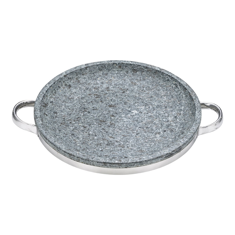 長水　石焼丸型プレート YS-0630D　30cm 1箱（ご注文単位1箱）【直送品】