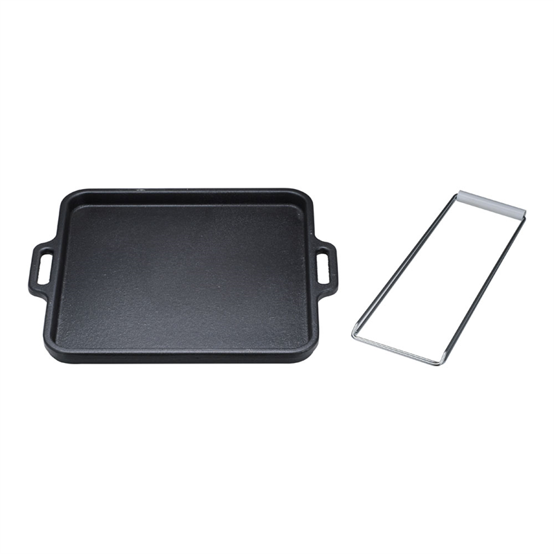 トキワ鉄オイル焼角型(専用ハンドル付) 25×25cm 1箱(ご注文単位1箱)【直送品】