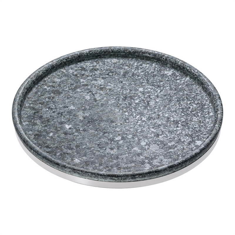 長水石焼マルチプレート補強リング付 YS-0828B 28cm 1箱(ご注文単位1箱)【直送品】