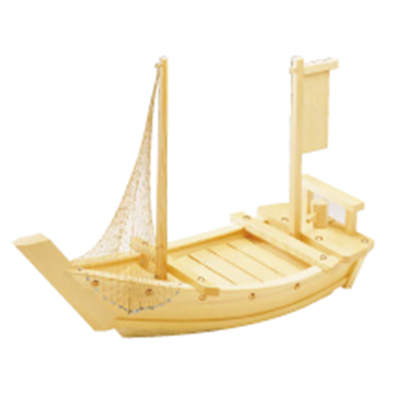 白木　料理舟　2.5尺  1箱（ご注文単位1箱）【直送品】