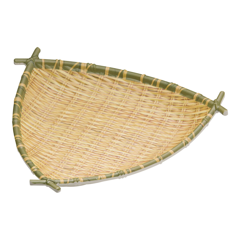 竹風メラミンプレート　三ツ波 小 1個（ご注文単位1個）【直送品】