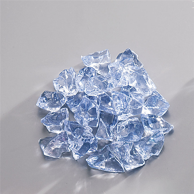 アクリル　ロックアイス（1kg入） パープル 1袋（ご注文単位1袋）【直送品】