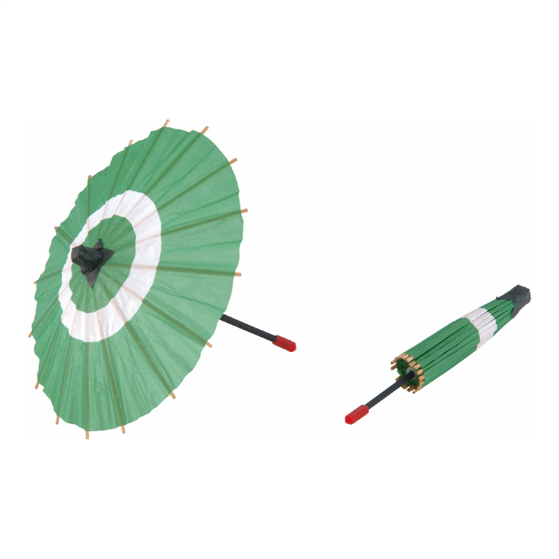 蛇ノ目傘 B(100入) 中 緑 1箱(ご注文単位1箱)【直送品】