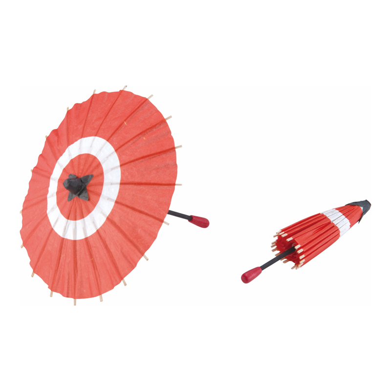 蛇ノ目傘 B(100入) 中 朱 1箱(ご注文単位1箱)【直送品】