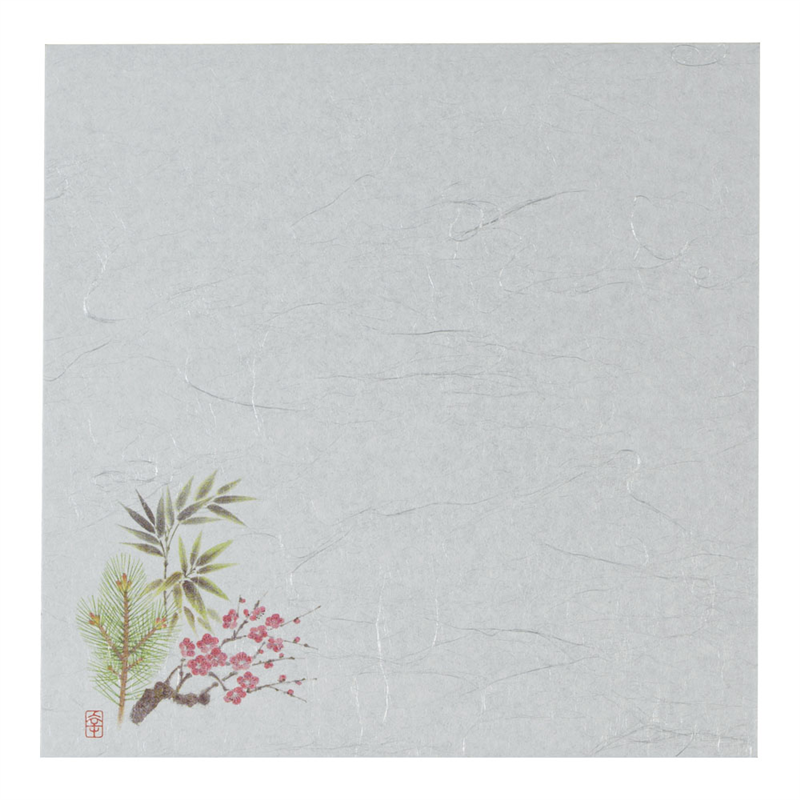 遠赤抗菌和紙 花ごよみ懐敷(200枚入) 松竹梅 W4-1 1袋(ご注文単位1袋)【直送品】