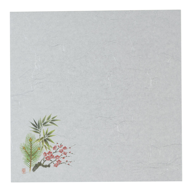 遠赤抗菌和紙 花ごよみ懐敷(200枚入) 松竹梅 W5-1 1袋(ご注文単位1袋)【直送品】