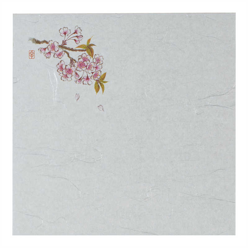 遠赤抗菌和紙 花ごよみ懐敷(200枚入) 桜 W4-3 1袋(ご注文単位1袋)【直送品】