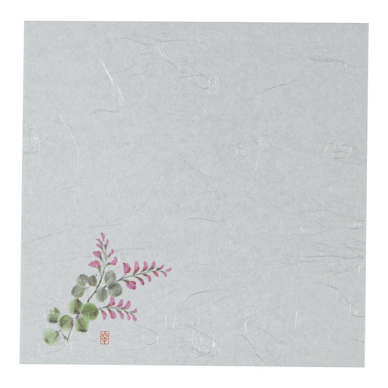 遠赤抗菌和紙 花ごよみ懐敷(200枚入) 萩 W4-11 1袋(ご注文単位1袋)【直送品】