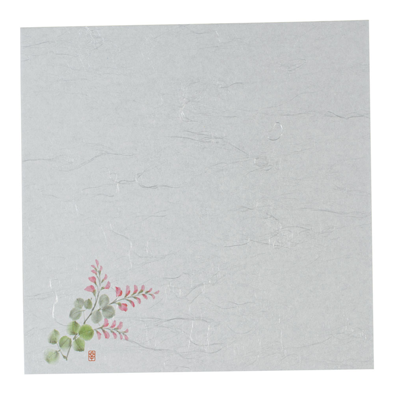 遠赤抗菌和紙 花ごよみ懐敷(200枚入) 萩 W5-11 1袋(ご注文単位1袋)【直送品】